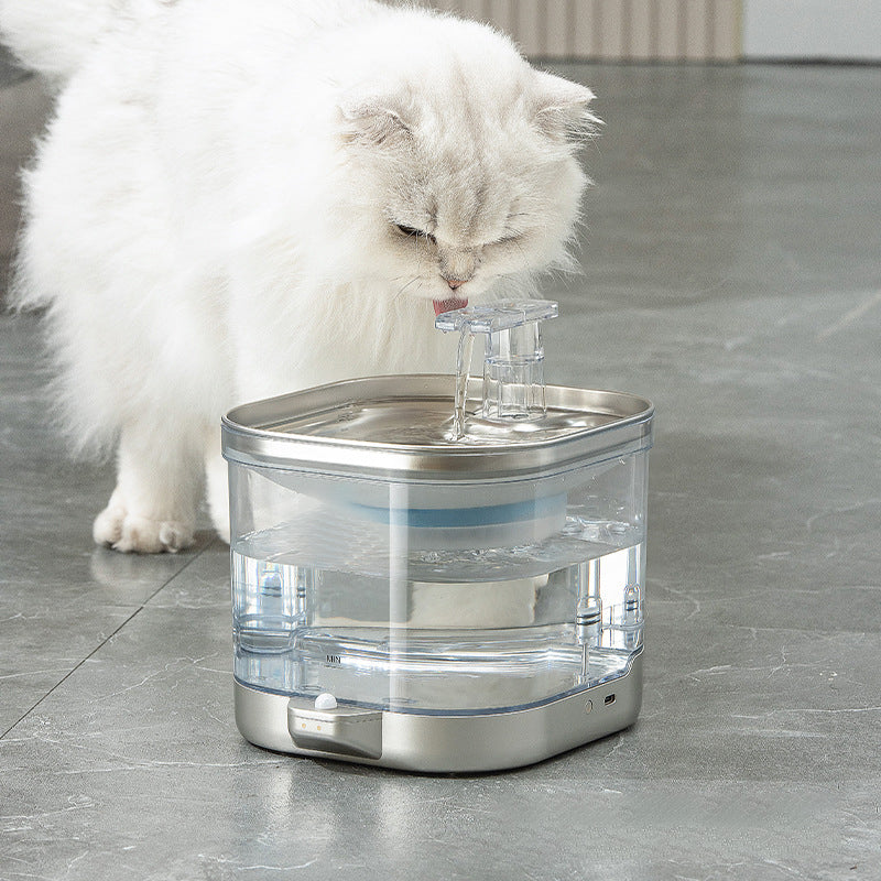 katten drink fontein
